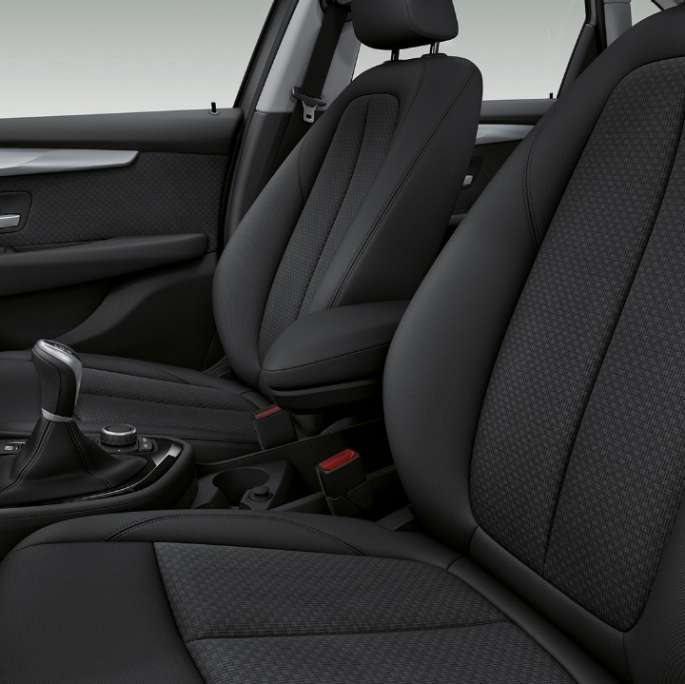 Sportssæder BMW 2-serie Active Tourer Advantage Sportssæder BMW 2-serie Active Tourer 218i F45 2018 interiør