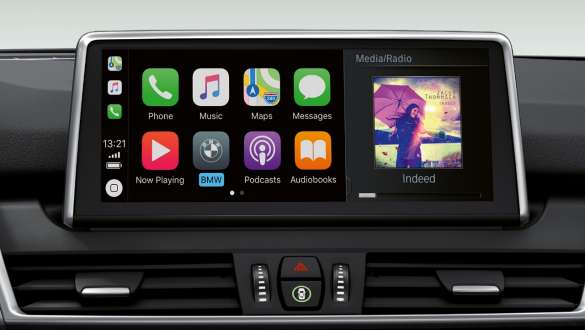 Apple CarPlay® BMW 2-serie Active Tourer Apple CarPlay® BMW 2-serie Active Tourer F45 2018 kabine