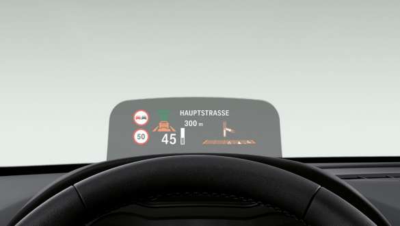 BMW Head-Up Display BMW 2-serie Active Tourer BMW Head-Up Display BMW 2-serie Active Tourer F45 2018 kabine