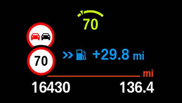 BMW 2-serie Cabriolet, Speed Limit Info BMW 2-serie Cabriolet, Speed Limit Info