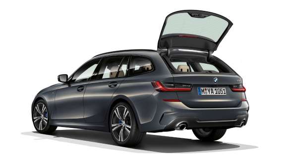 Bagrude med separat åbning BMW 3-serie Touring, bagrude med separat åbning