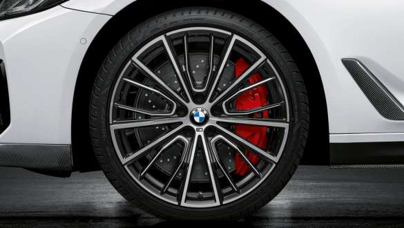 20" smedet M Performance hjul med multieger 732 M Bicolor BMW 5-serie Touring G31 LCI 20" M Performance smedefælge med multieger 732 M Bicolor BMW 5-serie Touring G31 Facelift 2020