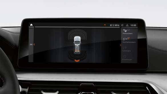 Bakassistent BMW 5-serie Touring G31 LCI Bakassistent BMW 5-serie Touring G31 Facelift 2020 interiør cockpit