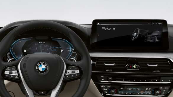 BMW Live Cockpit Professional BMW 5-serie Touring G31 interiør BMW Live Cockpit Professional BMW 5-serie Touring G31 Facelift 2020 interiør cockpit