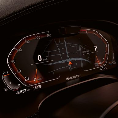 BMW Live Cockpit Professional BMW 6-serie Gran Turismo G32 2020 BMW Live Cockpit Professional BMW 6-serie Gran Turismo G32 2020 interiør
