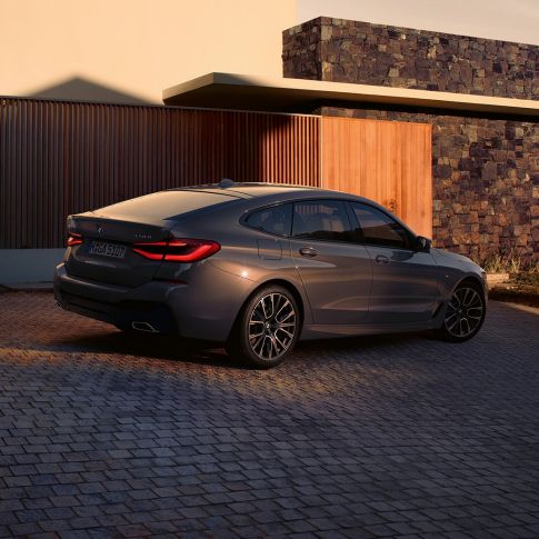 Hækdesign BMW 6-serie Gran Turismo G32 2020 Hækdesign BMW 6-serie Gran Turismo 640i xDrive G32 2020 Bernina Grey set bagfra