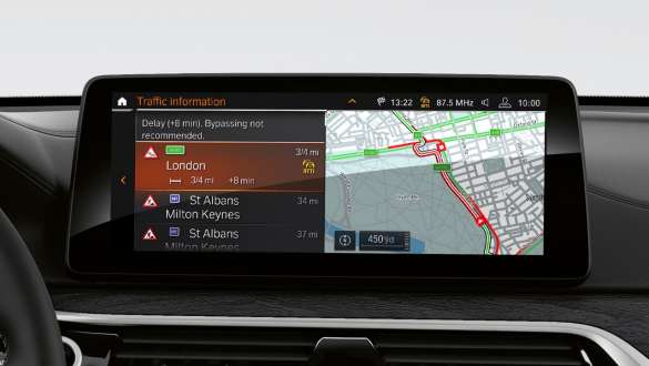BMW Maps Connected Navigation BMW 6-serie Gran Turismo G32 2020 BMW Maps Connected Navigation BMW 6-serie Gran Turismo G32 2020 interiør