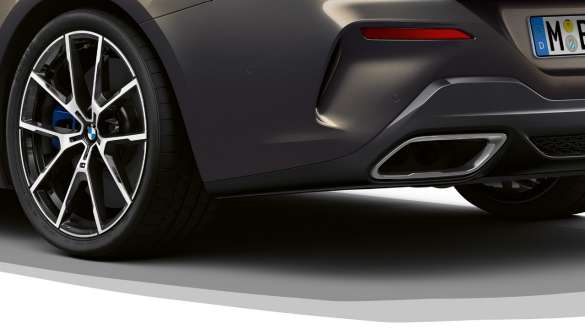 BMW M850i xDrive Dravit Grey Metallic, set bagfra, M sportsdifferentiale. BMW M850i xDrive Dravit Grey Metallic, set bagfra, M sportsdifferentiale.