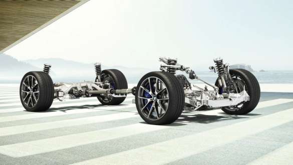BMW M850i xDrive Dravit Grey Metallic, adaptiv M undervogn. BMW M850i xDrive Dravit Grey Metallic, adaptiv M undervogn.
