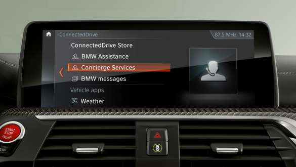 Send to Car BMW Connected App Send to Car i BMW Connected App på smartphone