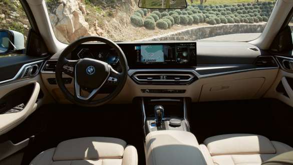 Cockpit BMW i4 G26 2021 Cockpit BMW i4 G26 2021 kabine