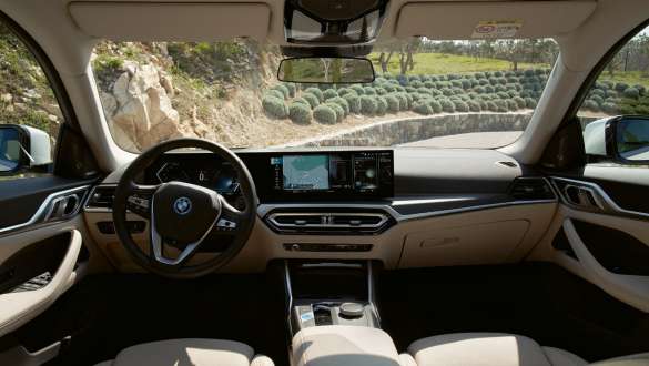 Cockpit BMW i4 G26 2021 Cockpit BMW i4 G26 2021 kabine