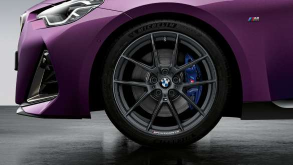 19" M Performance letmetalhjul med Y-eger 898 M Frozen Gunmetal Grey BMW 2-serie Coupé G42 2021 19" M Performance letmetalhjul med Y-eger 898 M Frozen Gunmetal Grey BMW 2-serie Coupé G42 2021
