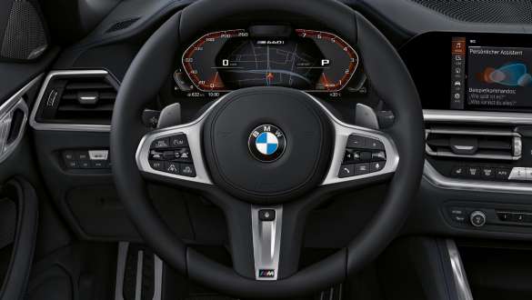 M læderrat variabelt sportsstyretøj med Servotronic BMW M440i xDrive Cabriolet G23 2020 M læderrat variabelt sportsstyretøj med Servotronic BMW M440i xDrive Cabriolet G23 2020 Cockpit