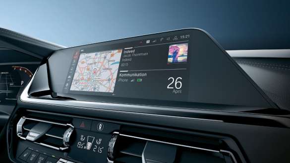 BMW Live Cockpit Professional BMW M440i xDrive Cabriolet G23 2020 BMW Live Cockpit Professional BMW M440i xDrive Cabriolet G23 2020 interiør