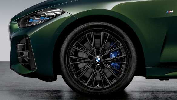 18" M Performance letmetalfælge med dobbelteger 796 M mat Jet Black BMW M440i xDrive Cabriolet G23 2020 18" M Performance letmetalfælge med dobbelteger 796 M mat Jet Black BMW M440i xDrive Cabriolet G23 2020