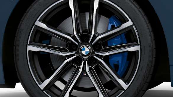 M sportsbremse BMW M440i xDrive Coupé G22 2020 M sportsbremse BMW M440i xDrive Coupé G22 2020 detalje letmetalfælge