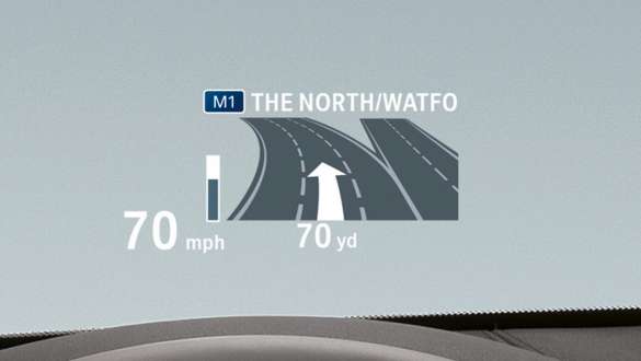 Head-Up Display BMW X2 M35i (F39) Head-Up Display BMW X2 M35i (F39) indvendigt udstyr instrumentbræt