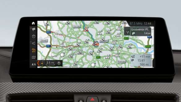 Real Time Traffic Information BMW X2 M35i (F39) Real Time Traffic Information RTTI BMW X2 M35i (F39) kabine