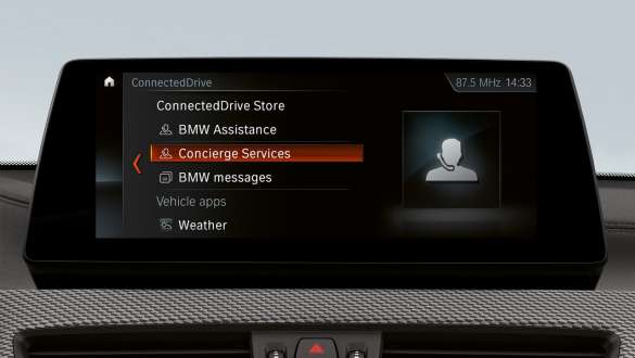 Concierge Service BMW X2 M35i (F39) Concierge Service BMW X2 M35i (F39) indvendigt udstyr