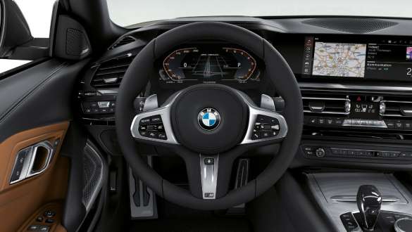 M læderrat BMW Z4 M40i G29 M læderrat BMW Z4 M40i G29 2019 cockpit