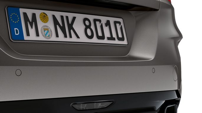 Rørhaler BMW Z4 M40i Rørhaler BMW Z4 Roadster M40i G29 2019 BMW Individual Frozen Grey Metallic nærbillede