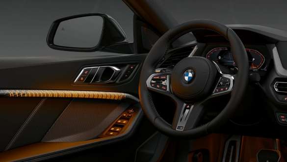 Interiørlister BMW M235i xDrive Gran Coupé Interiørlister "Illuminated Brooklyn" BMW M235i xDrive Gran Coupé F44 interiør