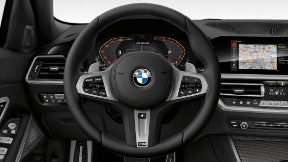 M læderrat BMW M340i xDrive Sedan G20 2020 BMW M340i xDrive Sedan G20 2020 M læderrat cockpit kabine