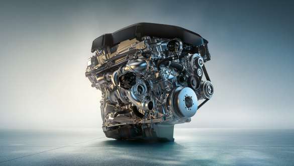 6-cylindrede BMW M TwinPower Turbo-motorer BMW M340i xDrive Sedan G20 2020 BMW M340i xDrive Sedan G20 2020 6-cylindrede BMW M TwinPower Turbo-motorer nærbillede