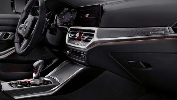 M Performance interiørafdækninger kulfiber BMW M3 Sedan G80 2020 BMW M3 Sedan G80 2020 M Performance interiørafdækninger i kulfiber kabine