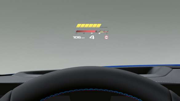 BMW Head-Up Display BMW M4 Cabriolet G83 G23 BMW M4 Cabriolet G83 G23 BMW Head-Up Display