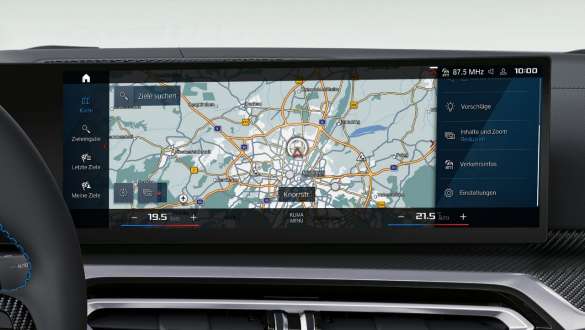 BMW Live Cockpit Professional BMW M4 Cabriolet G83 G23 BMW M4 Cabriolet G83 G23 BMW Live Cockpit Professional
