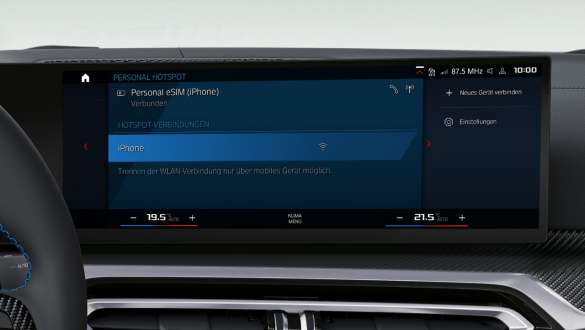 WLAN-hotspot BMW M4 Cabriolet G83 G23 BMW M4 Cabriolet G83 G23 WLAN-hotspot