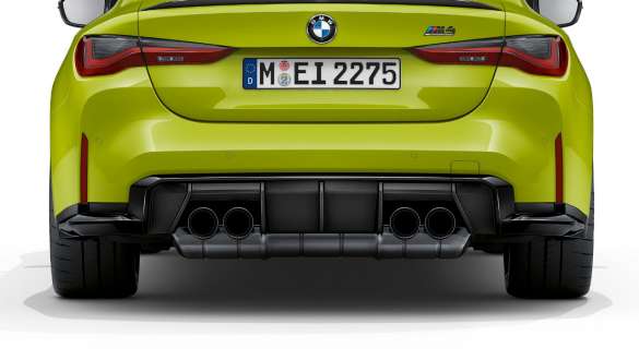 Hækdesign BMW M4 Competition Coupé G82 2020 BMW M4 Competition Coupé G82 2020 hækdesign set bagfra