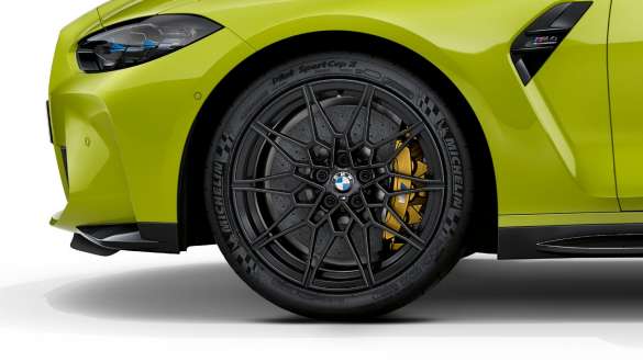 19"/20" M smedefælge 826 M BMW M4 Competition Coupé G82 2020 BMW M4 Competition Coupé G82 2020 19"/20" M smedefælge 826 M nærbillede