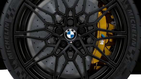 Kulfiber-keramiske M bremser BMW M4 Coupé G82 2020 BMW M4 Coupé G82 2020 Kulfiber-keramiske M bremser nærbillede