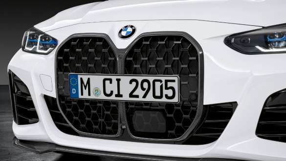 M Performance frontgitter i kulfiber BMW M440i xDrive Gran Coupé 2021 M Performance frontgitter i kulfiber BMW M440i xDrive Gran Coupé G26 2021