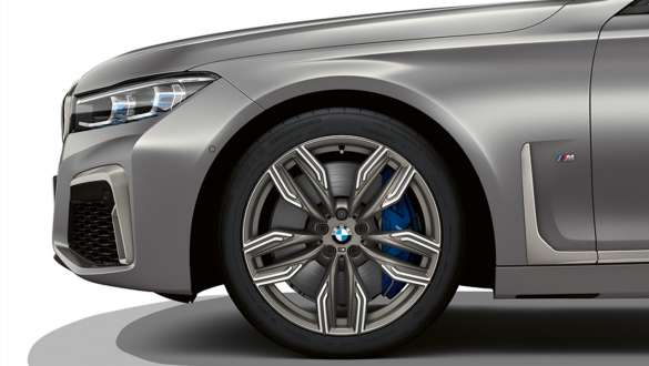 20" M letmetalfælge dobbelteger 760 M med forskellige dækstørrelser BMW M760Li xDrive Sedan, 20'' M letmetalfælge med dobbelteger 760 M med forskellige dækstørrelser