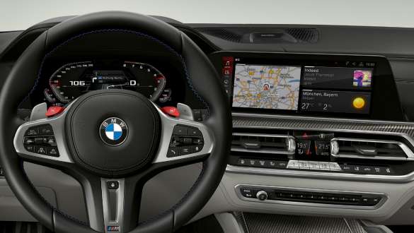 M specifik instrumentkombination i BMW X5 M Competition M specifik instrumentkombination BMW X5 M Competition F95 cockpit