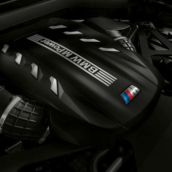 8-cylindret M TwinPower Turbo-benzinmotor, BMW X5 M Competition Nærbillede af 8-cylindret M TwinPower Turbo-benzinmotor, BMW X5 M Competition F95 M