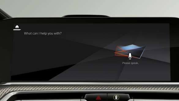 BMW X6 M modellen med BMW Intelligent Personal Assistant BMW Intelligent Personal Assistant BMW X6 M model F96 2020 kabine