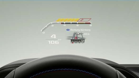 BMW X6 M med M specifikt Head-Up Display F96 M specifikt Head-Up Display BMW X6 M F96 2020 SUV kabine