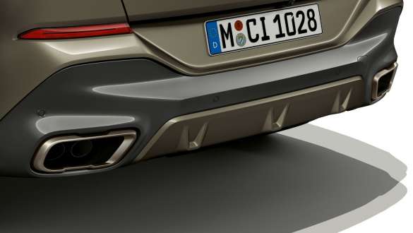 BMW X6 M50i hæk med M sportsudstødningssystem G06 BMW X6 M50i hæk med M sportsudstødningssystem G06 2018 SUV