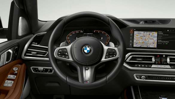 BMW X7 M med M læderrat G07 2019 BMW X7 M med M læderrat G07 2019 cockpit
