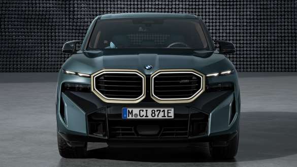 BMW XM G09 set forfra BMW XM G09 udvendigt udstyr set forfra
