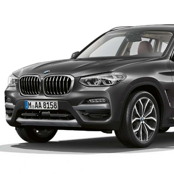 BMW X3 M40i, Model xLine, trekvartbillede bagfra BMW X3 M40i, Model xLine, trekvartbillede bagfra