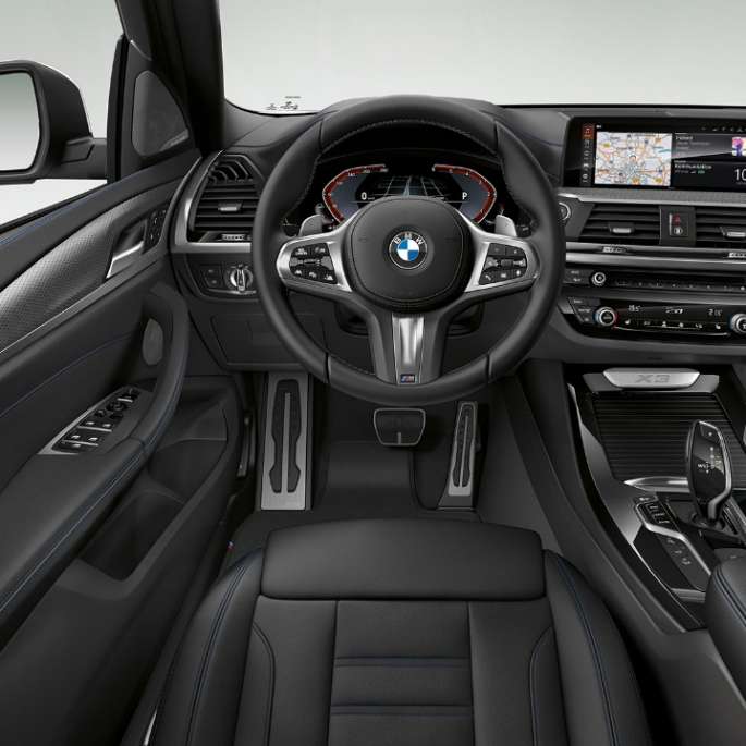 BMW X3 M40i, Model M Sport, indvendigt udstyr BMW X3 M40i, Model M Sport, indvendigt udstyr