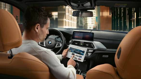 BMW X3 M40i, BMW WLAN-hotspot BMW X3 M40i, BMW WLAN-hotspot