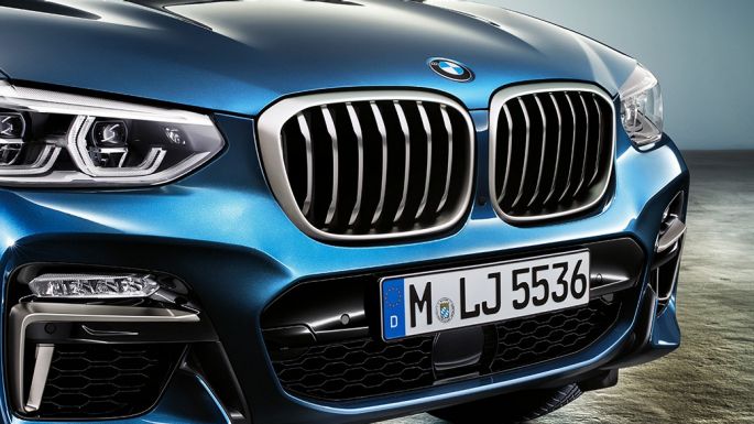 BMW X3 M40i, frontskørt og nyre BMW X3 M40i, frontskørt og nyre