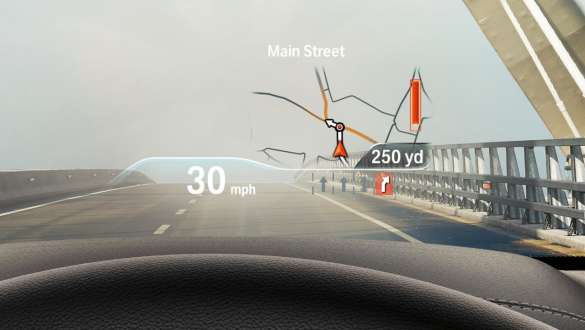 BMW Head-Up Display BMW X4 BMW Head-Up Display BMW X4 G02 2018 forrude